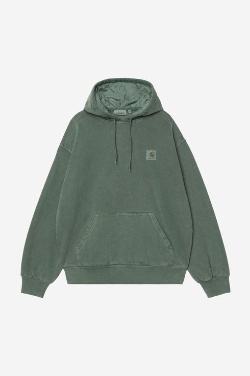 Carhartt Wip Hooded Vista Sweat - Dark Scarab Garment Dyed - I029523_3U0_GD
