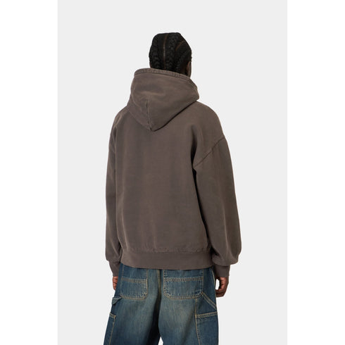 Carhartt WIP Hooded Vista Sweat - Tobacco Garment Dyed - Streetart.fr