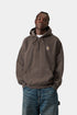 Carhartt Wip Hooded Vista Sweat - Tobacco Garment Dyed - I029523_47_GD