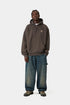 Carhartt Wip Hooded Vista Sweat - Tobacco Garment Dyed - I029523_47_GD