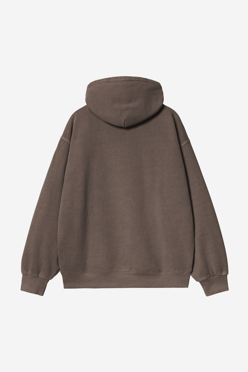 Carhartt Wip Hooded Vista Sweat - Tobacco Garment Dyed - I029523_47_GD