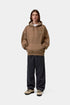 Carhartt Wip Hooded Vista Sweat - Wip H Brown Garment Dyed - I029523_3TG_GD