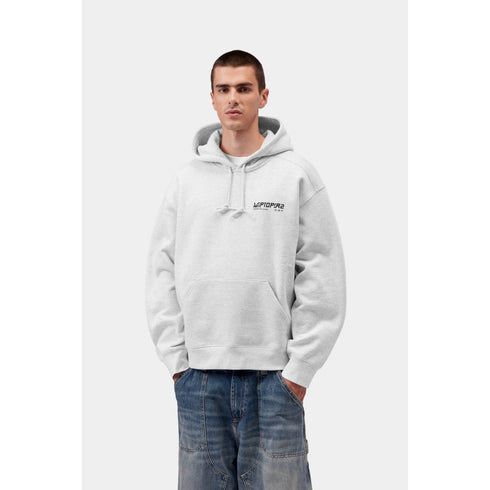 Carhartt WIP Hooded Wiptopia II Sweat - Ash Heather - Streetart.fr