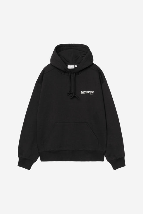 Carhartt Wip Hooded Wiptopia II Sweat - Black - I037224_89_XX