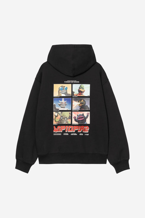 Carhartt Wip Hooded Wiptopia II Sweat - Black - I037224_89_XX