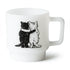 Carhartt WIP Hugging Cat Glass Mug - White - Streetart.fr