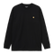 Carhartt Wip L/S Chase T-Shirt - Black / Gold - I026392_00F_XX