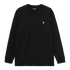 Carhartt Wip L/S Chase T-Shirt - Black / Gold - I026392_00F_XX