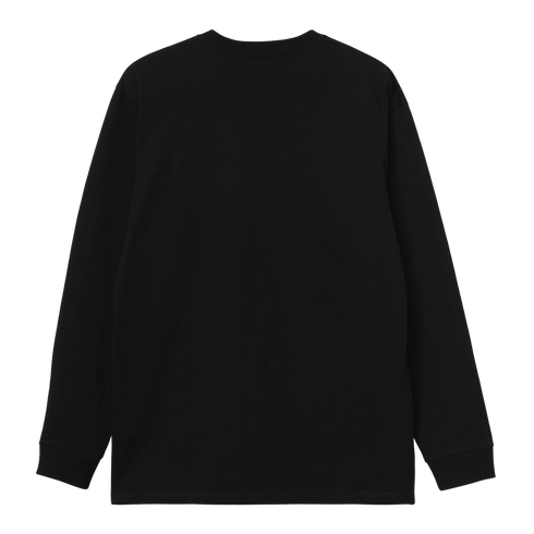 Carhartt Wip L/S Chase T-Shirt - Black / Gold - I026392_00F_XX