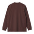 Carhartt Wip L/S Chase T-Shirt - Palisander / Gold - I026392_3XE_XX