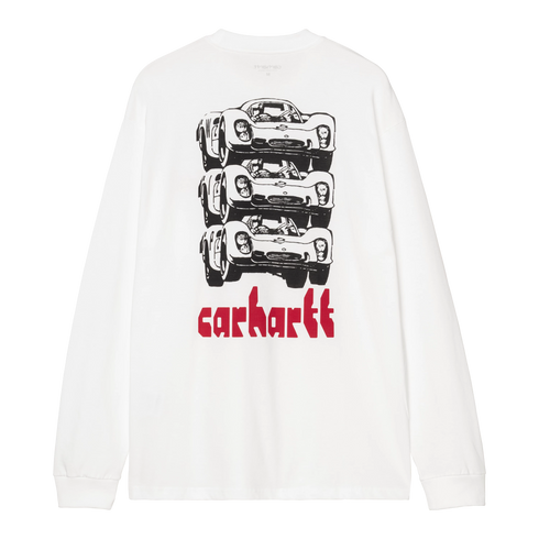 Carhartt WIP L/S Framework T-Shirt - White - I037235_02_XX