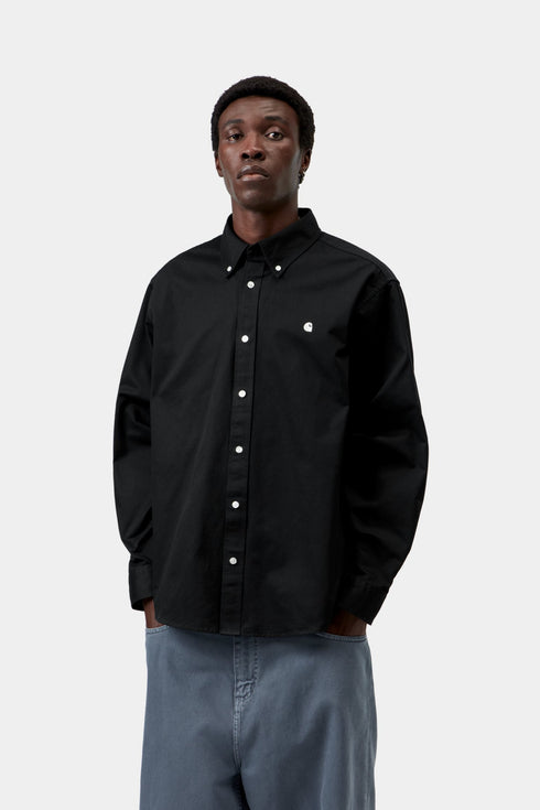 Carhartt Wip L/S Og Madison Shirt - Black - I037146_89_XX