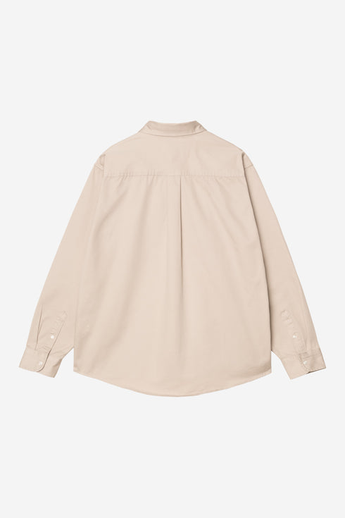 Carhartt Wip L/S Og Madison Shirt - Fleur De Sel - I037146_2LP_XX