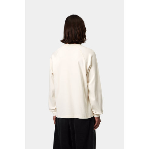 Carhartt WIP L/S Signature Rib T-Shrit - Wax / Black - I037121_0D3_XX