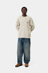 Carhartt Wip L/S Vista Waffle T-Shirt - Fleur De Sel Garment Dyed - I035304_2LP_GD