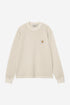 Carhartt Wip L/S Vista Waffle T-Shirt - Fleur De Sel Garment Dyed - I035304_2LP_GD