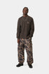 Carhartt Wip L/S Vista Waffle T-Shirt - Tobacco Garment Dyed - I035304_47_GD