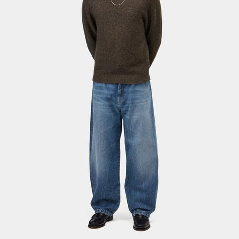 Carhartt WIP Landon Pant - Blue Marble Used Wash — vue 3