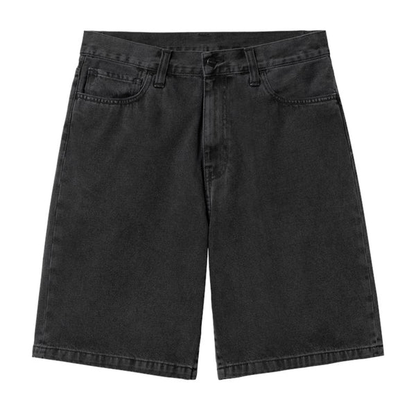 Carhartt Wip Landon Short - Black Stone Washed - Streetart.fr