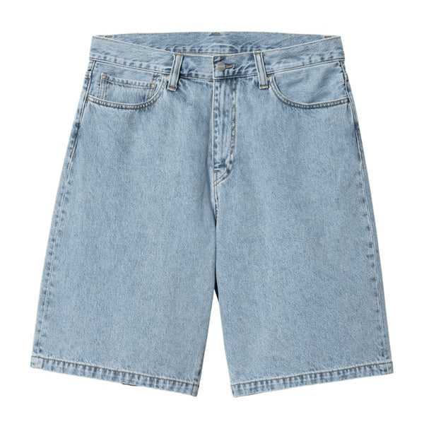 Carhartt Wip Landon Short - Blue Bleached - Streetart.fr