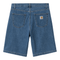 Carhartt WIP Landon Short - Blue Heavy Stone Wash - Streetart.fr