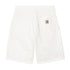 Carhartt Wip Landon Short - Off - White Rinsed - Streetart.fr