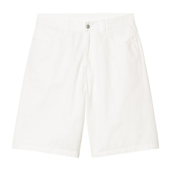 Carhartt Wip Landon Short - Off - White Rinsed - Streetart.fr