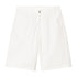 Carhartt Wip Landon Short - Off - White Rinsed - Streetart.fr