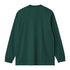 Carhartt WIP L/S American Script - Dark Fir - Streetart.fr