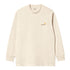 Carhartt WIP L/S American Script - Natural - Streetart.fr
