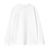 Carhartt Wip L/S American Script T-Shirt Manches Longues - White - Streetart.fr