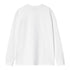 Carhartt WIP L/S American Script - White - Streetart.fr