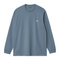 Carhartt WIP L/S Chase - Angelite / Gold - Streetart.fr