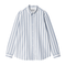Carhartt Wip L/S Dillon Shirt Chemise - Dillon Stripe Bleach / White - Streetart.fr