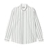 Carhartt Wip L/S Dillon Shirt Chemise - Dillon Stripe Park / White - Streetart.fr