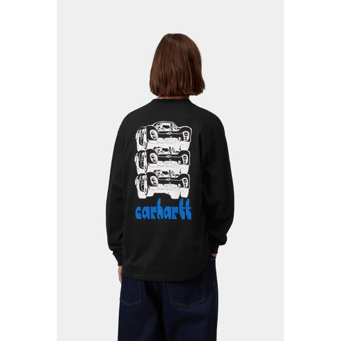 Carhartt WIP L/S Framework T-Shirt - Black - Streetart.fr