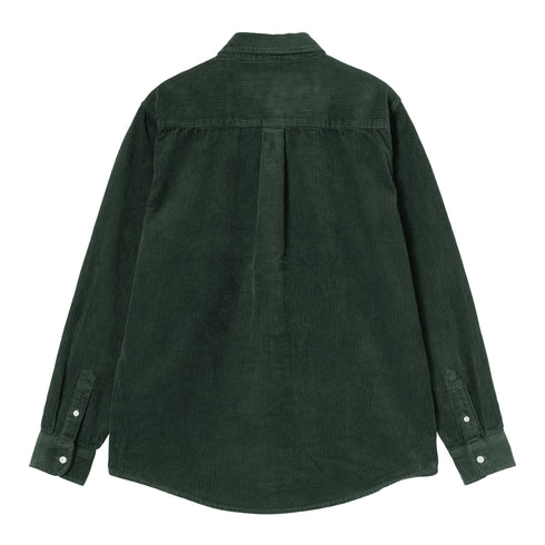 Carhartt WIP L/S Madison Cord Shirt Chemise - Sycamore Tree - Streetart.fr