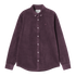 Carhartt WIP L/S Madison Cord Shirt - Cozy Purple - Streetart.fr