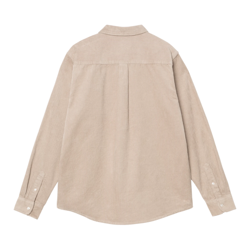Carhartt WIP L/S Madison Cord Shirt - Wall - Streetart.fr