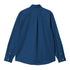 Carhartt WIP L/S Madison Ls - Shirt Elder / White - Streetart.fr