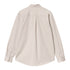 Carhartt WIP L/S Madison Ls - Shirt Moonbeam / Black - Streetart.fr