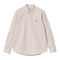 Carhartt WIP L/S Madison Ls - Shirt Moonbeam / Black - Streetart.fr