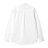 Carhartt WIP L/S Madison Shirt Chemise - White / Black - Streetart.fr