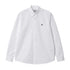Carhartt Wip L/S Madison Shirt Chemise - White / Black - Streetart.fr