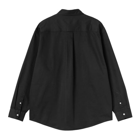 Carhartt WIP L/S Og Madison Shirt - Black - Streetart.fr