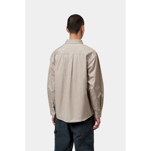 Carhartt WIP L/S Og Madison Shirt - Fleur De Sel - Streetart.fr
