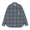 Carhartt WIP L/S Wilbert Shirt Chemise - Wilber Check / Velvet Blue - Streetart.fr