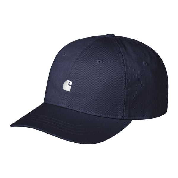 Carhartt WIP Madison Logo Cap Air - Force Blue / White — casquette