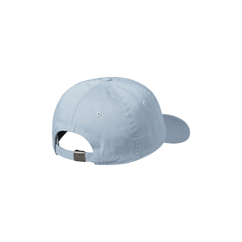 Carhartt WIP Madison Logo Cap - Air Sky / White - Streetart.fr