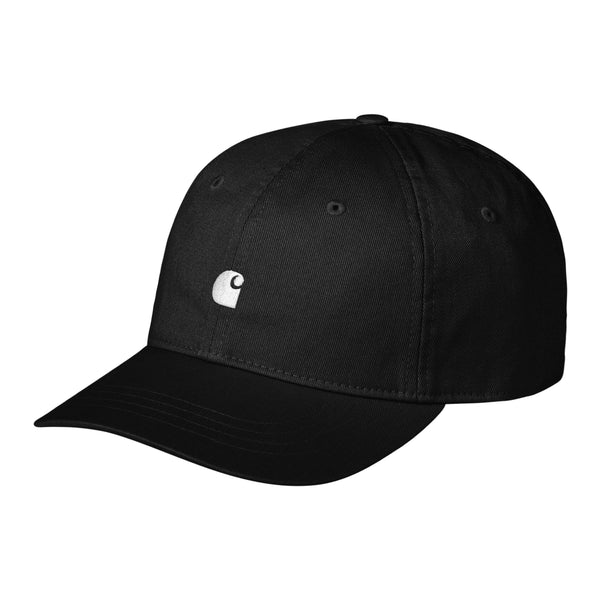 Carhartt WIP Madison Logo Cap - Black / White — casquette
